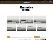 Tablet Screenshot of kosmeticaworld.com